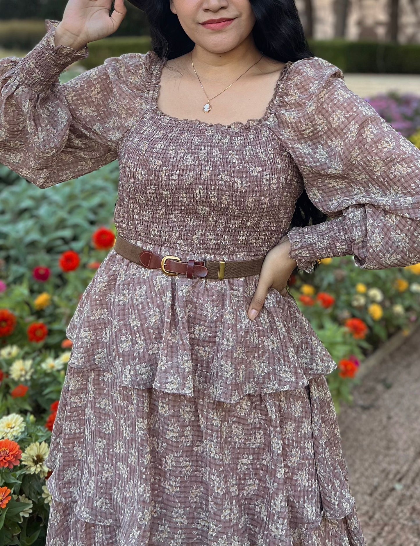 The Sienna Dress-Latte