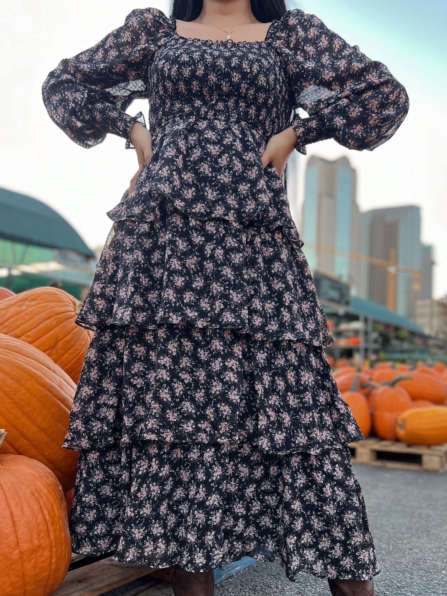 The Sienna Dress-Black