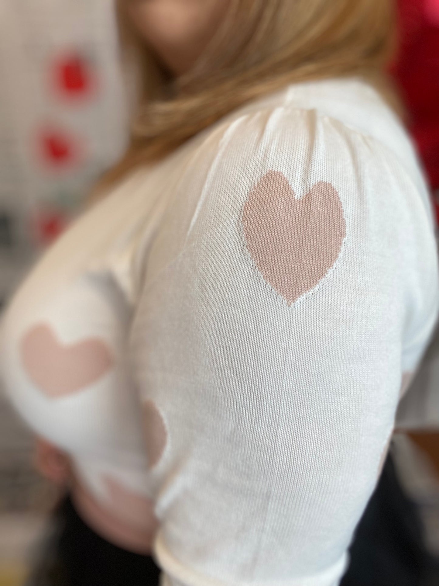 Sweetheart Sweater Top