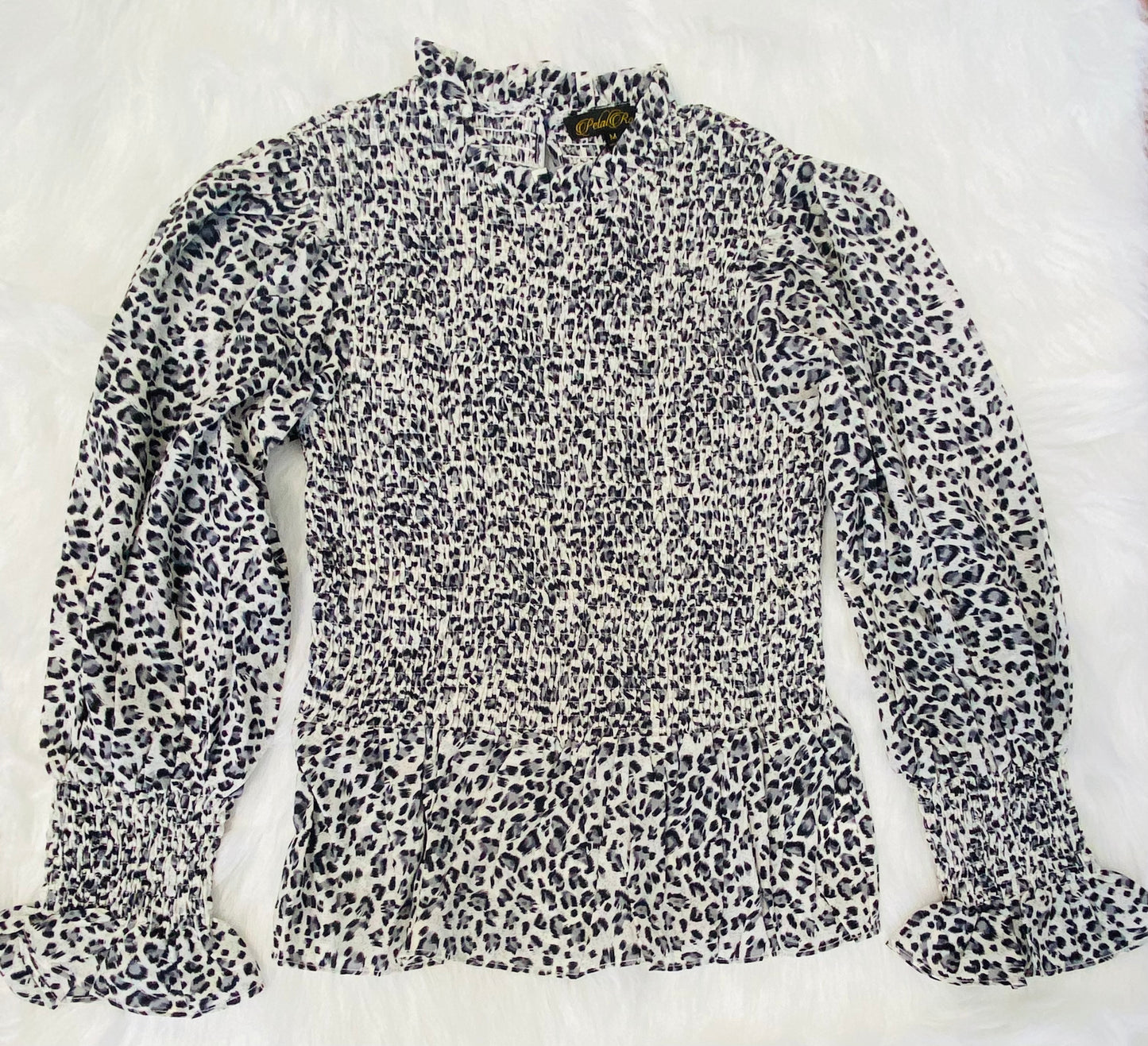 Classy Leopard Top