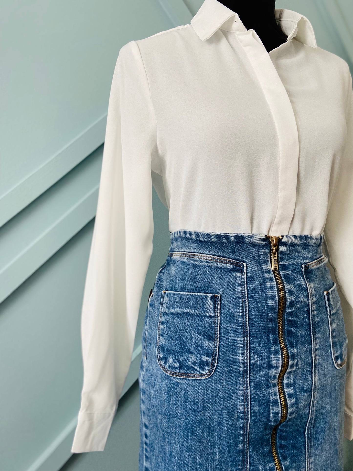 Ivory Button Shirt