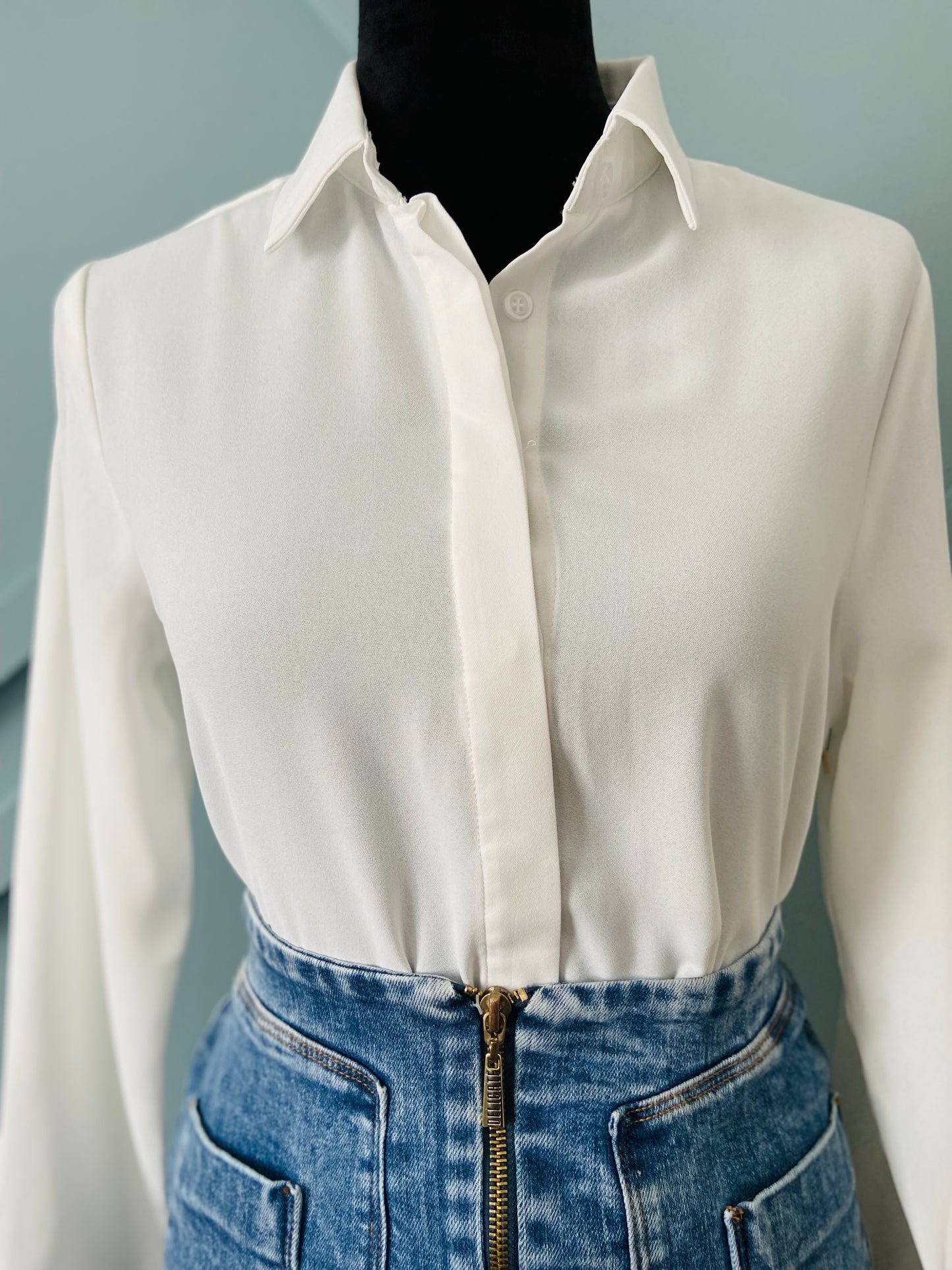 Ivory Button Shirt