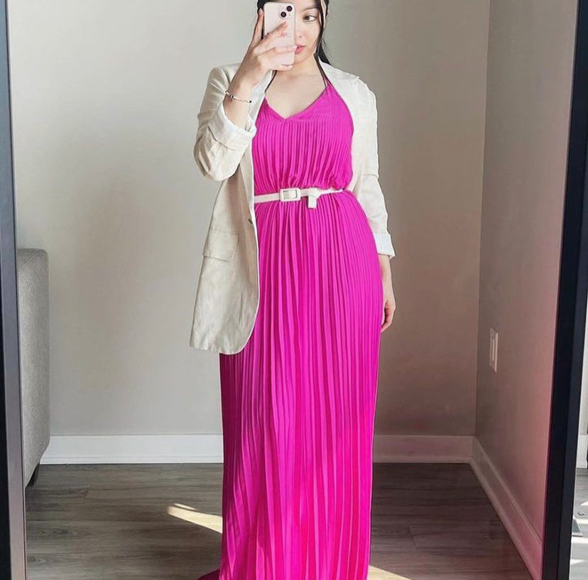 Magenta Me Crazy Dress