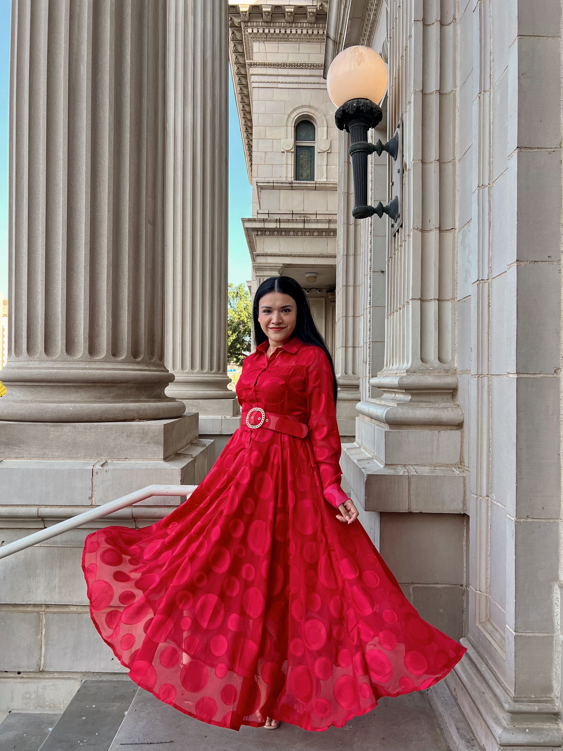 The Juliet Dress-Red The Juliet Dress-Red