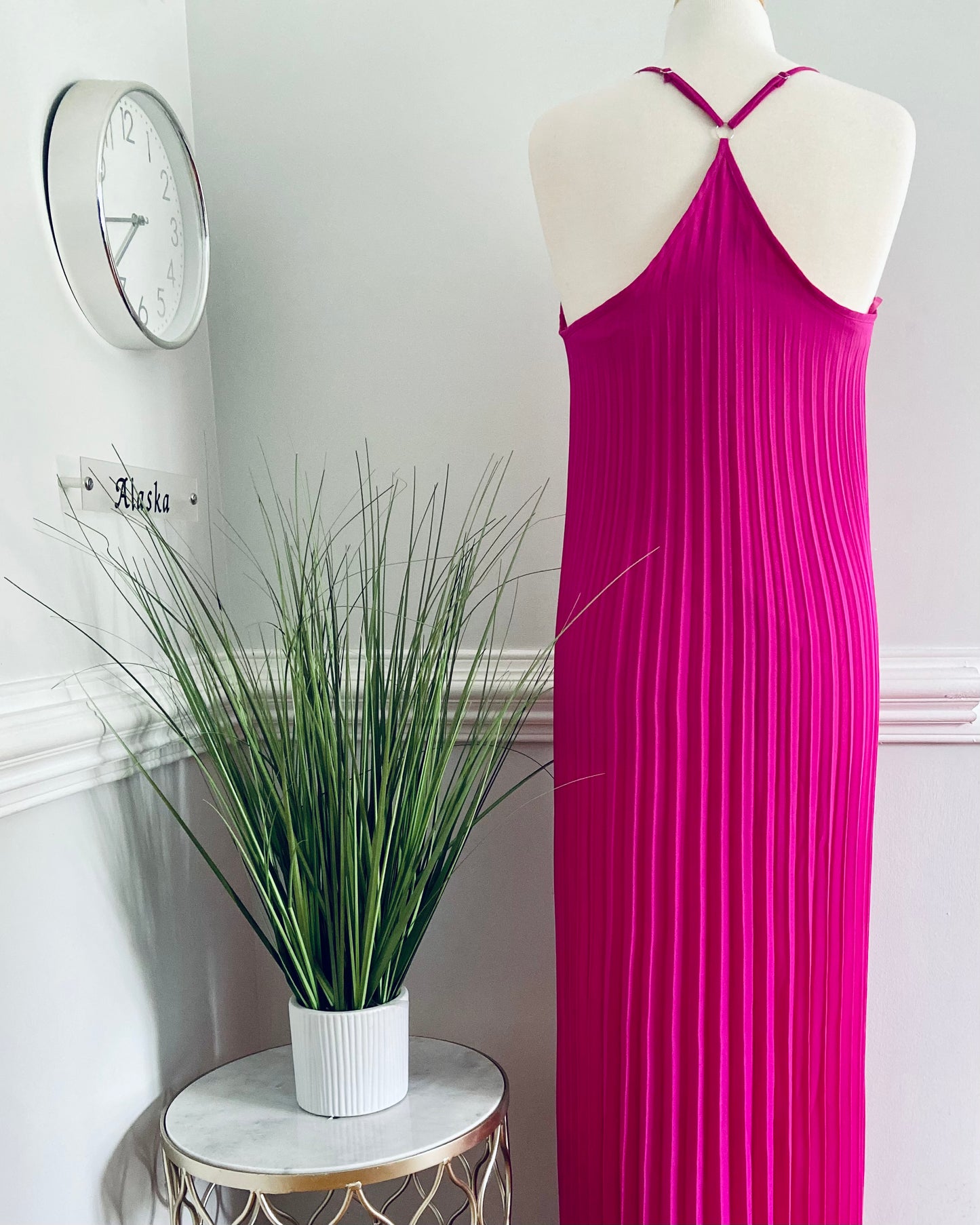 Magenta Me Crazy Dress